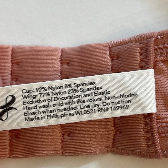 Lively Underwire Lace Bra Shell Pink Size 36DD NWT - Picture 14 of 17